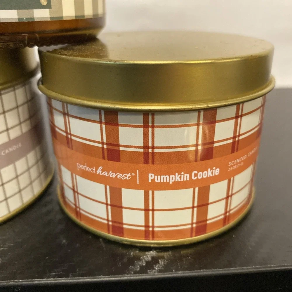 3 Pc Perfect Harvest‎ Scented 3 OZ Candles